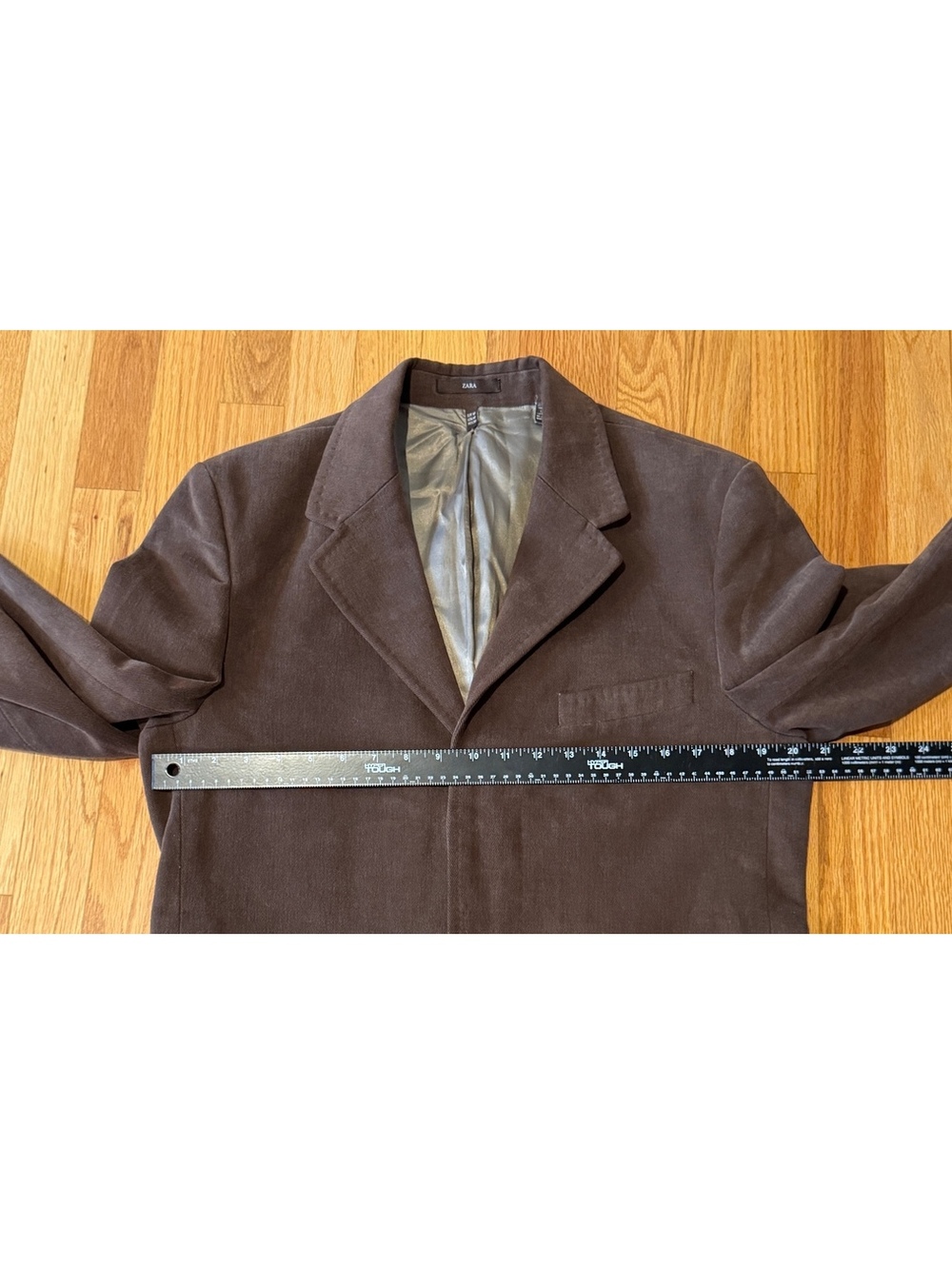 Vintage Zara Brushed Cotton Coat Medium - Picture 4 of 10